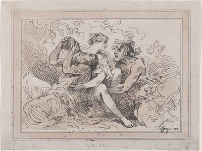 Bacchants ، 1786. ، 1786. بواسطة توماس رولاندسون
