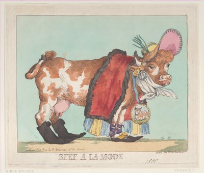 Beef a la Mode ، 14 فبراير ، 1800. ، 14 فبراير ، 1800. بواسطة توماس رولاندسون