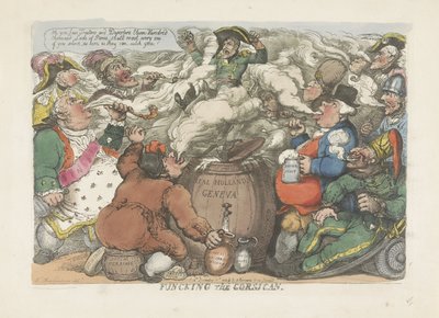تبخير الكورسيكان 1813 Funcking الكورسيكان (العنوان على الكائن) بواسطة توماس رولاندسون