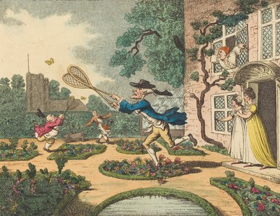 صيد الفراشات ، 1806. بواسطة توماس رولاندسون