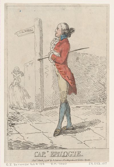 الكابتن خاتمة ، 7 مارس 1786. ، 7 مارس 1786. بواسطة توماس رولاندسون