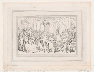 وسائل الراحة في باث ، اللوحة 2 ، 6 يناير 1798. ، 6 يناير 1798. بواسطة توماس رولاندسون