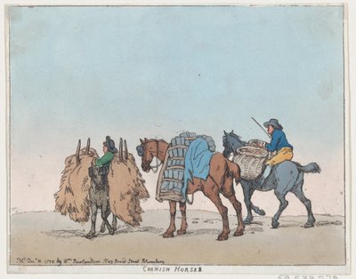 كورنيش هورسز ، 29 ديسمبر 1788 ، 29 ديسمبر 1788. بواسطة توماس رولاندسون