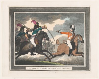 قطع واحد ورأس الخيول بالقرب من الجانب ، حماية ، 1 سبتمبر 1798. ، 1 سبتمبر 1798. بواسطة توماس رولاندسون