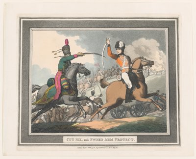 Cut Six ، و Sword Arm Protect ، 1 سبتمبر 1798. ، 1 سبتمبر 1798. بواسطة توماس رولاندسون