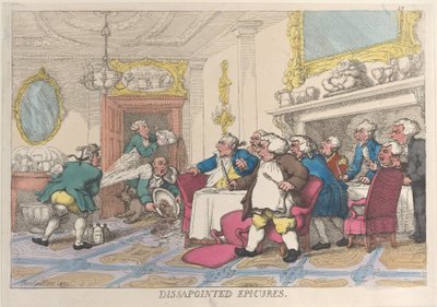 Epicures المحبطين ، 1809. ، 1809. بواسطة توماس رولاندسون
