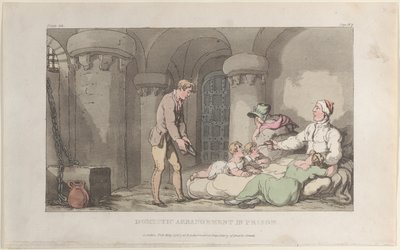 الترتيبات المحلية في السجن ، من نائب ويكفيلد ، 1 مايو 1817. ، 1 مايو ، 1817. بواسطة توماس رولاندسون