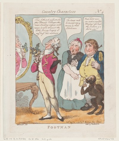 الرجل ، 30 أغسطس 1799. ، 30 أغسطس 1799. بواسطة توماس رولاندسون