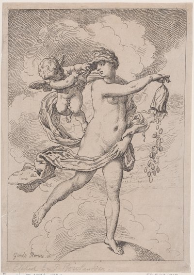 Fortuna with a Purse، 1795-99.، 1795-99. بواسطة توماس رولاندسون