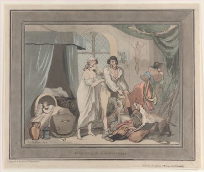 الساعة الرابعة في البلاد ، 20 أكتوبر 1790 ، 20 أكتوبر 1790. بواسطة توماس رولاندسون