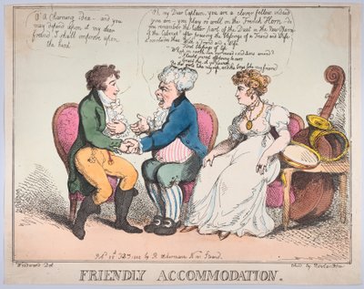 إقامة ودية ، 25 فبراير 1802. ، 25 فبراير 1802. بواسطة توماس رولاندسون