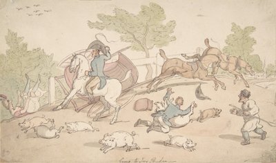 الذهاب إلى جسر Ivy ، 1780-1827. بواسطة توماس رولاندسون