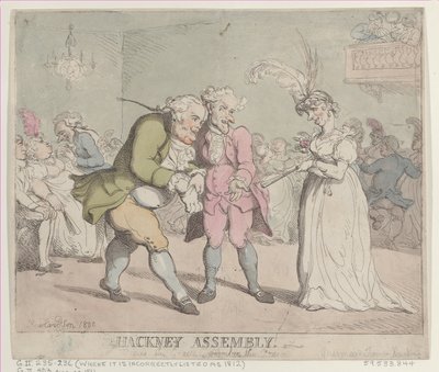 جمعية هاكني ، 1802. ، 1802. بواسطة توماس رولاندسون