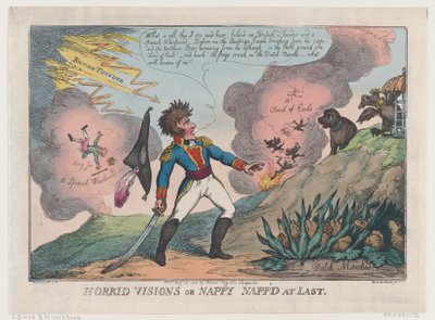 رؤى مروعة لـ Nappy Napp'd أخيرًا ، 23 أغسطس 1808. ، 23 أغسطس 1808. بواسطة توماس رولاندسون
