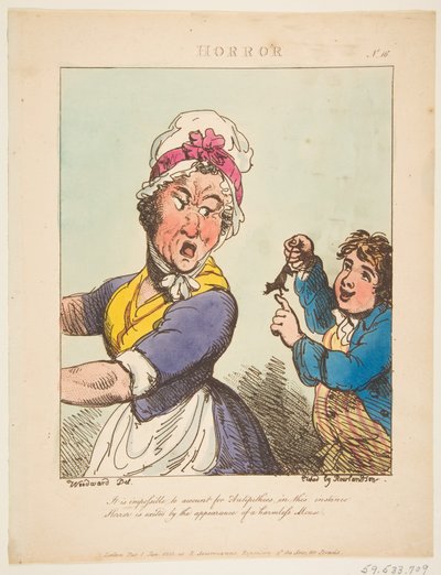 رعب ، 21 يناير 1800. بواسطة توماس رولاندسون