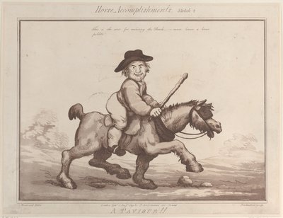 إنجازات الخيول ، رسم 2: بافيور !! ، 1 أغسطس 1799 ، 1 أغسطس 1799. بواسطة توماس رولاندسون