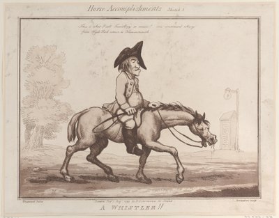 إنجازات الخيول ، رسم 3: صافرة !! ، 1 أغسطس 1799 ، 1 أغسطس 1799. بواسطة توماس رولاندسون