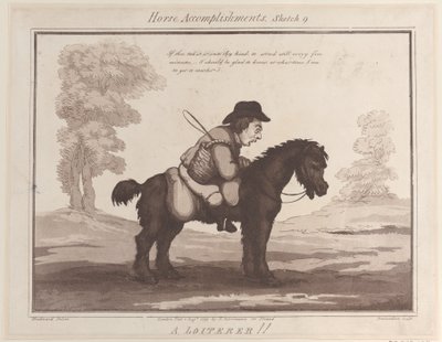 إنجازات الخيول ، رسم 9: لوتيرر !! ، 1 أغسطس 1799 ، 1 أغسطس 1799. بواسطة توماس رولاندسون