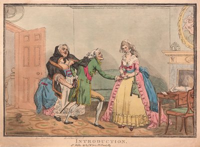 مقدمة ، حانة. 1793 (نقش يدوي) بواسطة توماس رولاندسون