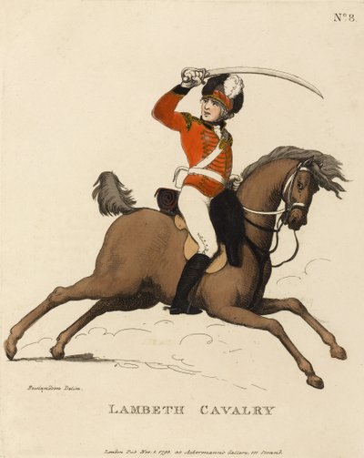 لامبيث الفرسان ، 1799 بواسطة توماس رولاندسون