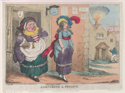 إطلاق فرقاطة ، [1 فبراير 1809] ، طبع. ، [1 فبراير 1809] ، طبع. بواسطة توماس رولاندسون