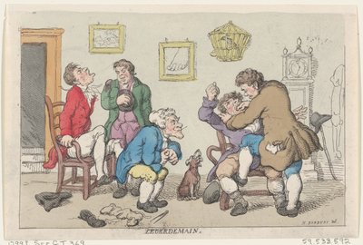ليجيردين ، 1799 ، 1799. بواسطة توماس رولاندسون