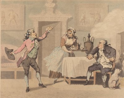 مدير و Spouter ، 1784. بواسطة توماس رولاندسون