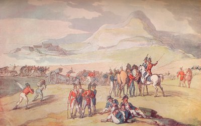 المشهد العسكري: إنزال القوات والبنادق ، 1801. 1914 بواسطة توماس رولاندسون