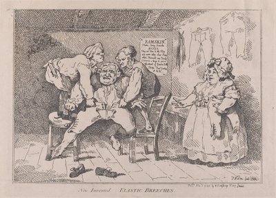 المؤخرات المرنة الجديدة المخترعة ، 1 نوفمبر ، 1784 ، 1 نوفمبر ، 1784. بواسطة توماس رولاندسون