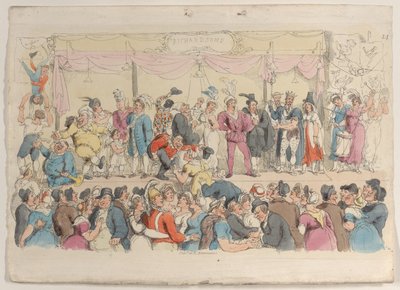 اللوحة 14: عرض ريتشاردسون ، من World in Miniature ، 1816. ، 1816. بواسطة توماس رولاندسون