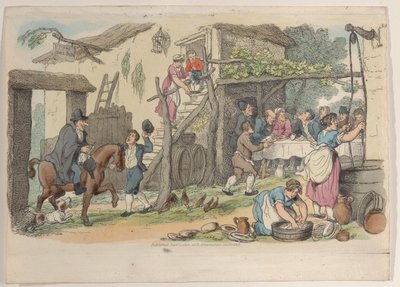 اللوحة 34 ، من العالم المصغر ، 1816 ، 1816. بواسطة توماس رولاندسون