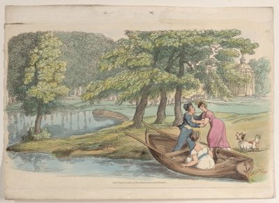 اللوحة 35 ، من العالم المصغر ، 1816 ، 1816. بواسطة توماس رولاندسون