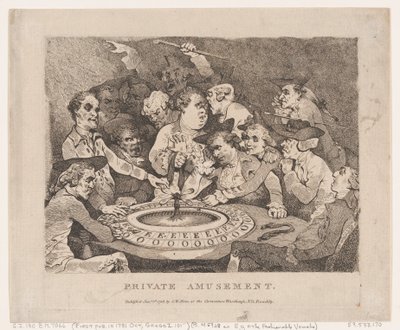 تسلية خاصة ، 1 يناير 1786. ، 1 يناير 1786. بواسطة توماس رولاندسون