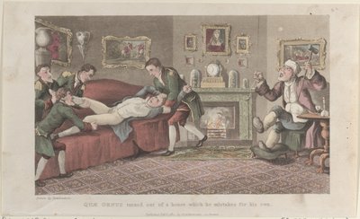 تحولت Quae Genus من منزل أخطأه بنفسه ، من The Hist ... ، 1 فبراير 1822. بواسطة توماس رولاندسون