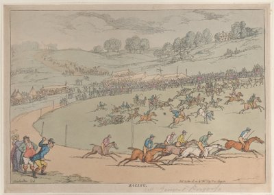 السباق ، 20 أكتوبر 1811. ، 20 أكتوبر ، 1811. بواسطة توماس رولاندسون