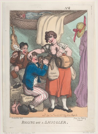تزوير مهرب ، 25 سبتمبر 1810. ، 25 سبتمبر 1810. بواسطة توماس رولاندسون