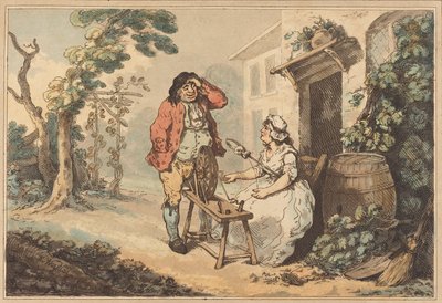الخطوبة الريفية ، 1785. بواسطة توماس رولاندسون