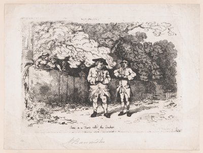 مشهد في مهزلة تسمى الكويكر 22 ديسمبر 1783 ، 22 ديسمبر 1783. بواسطة توماس رولاندسون