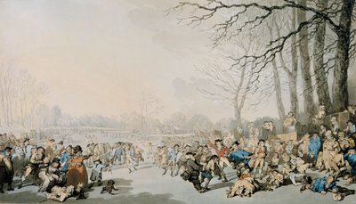 "المتزلجون على سربنتين" ، 1784 بواسطة توماس رولاندسون