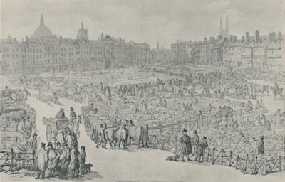 سوق سميثفيلد ، 1810 ، 1920 بواسطة توماس رولاندسون