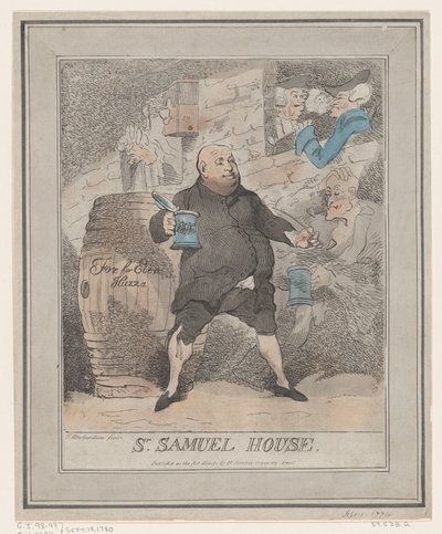 الأب صموئيل هاوس ، [1780] أعيد إصداره في 1786-91 ، [1780] وأعيد إصداره في 1786-1791. بواسطة توماس رولاندسون