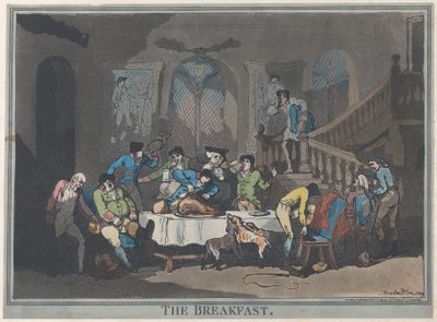 الإفطار ، 1 فبراير 1789 ، 1 فبراير 1789. بواسطة توماس رولاندسون