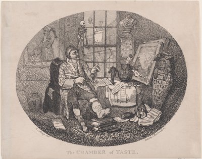 غرفة الذوق ، كاليفورنيا. 1785. ، كاليفورنيا. 1785. بواسطة توماس رولاندسون