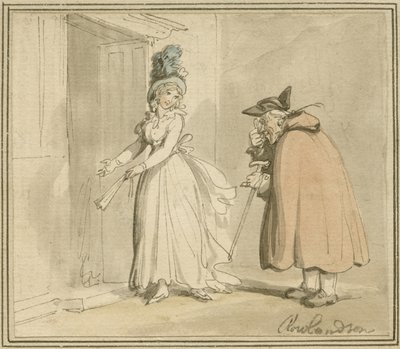 المحظية ، c.1785-1800 بواسطة توماس رولاندسون