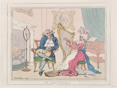 الزوج البليد ، 1789 ، 1789. بواسطة توماس رولاندسون