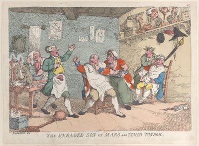 الابن الغاضب للمريخ و Timid Tonsor ، 20 أبريل 1811. ، 20 أبريل 1811. بواسطة توماس رولاندسون