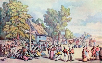 طريق فالماوث ، أواخر القرن الثامن عشر وأوائل القرن التاسع عشر ، 1929 بواسطة توماس رولاندسون