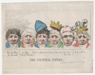 الهيدرا السياسية ، 26 ديسمبر 1788. ، 26 ديسمبر 1788. بواسطة توماس رولاندسون
