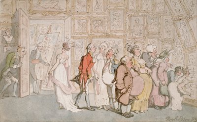 غرفة أنتي لرسام بورتريه ، 1809 بواسطة توماس رولاندسون