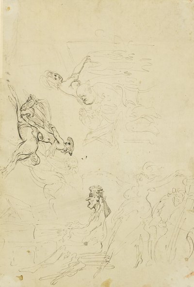 دار البريد ، ج .1778–80 بواسطة توماس رولاندسون